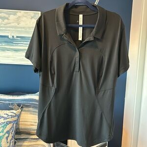 Lululemon Quick-Drying Short Sleeve Polo Shirt